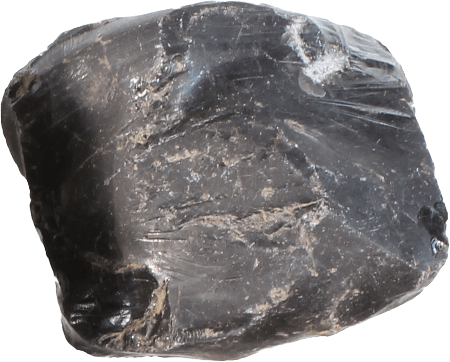 Fragments of natural binder, produced as a by-product